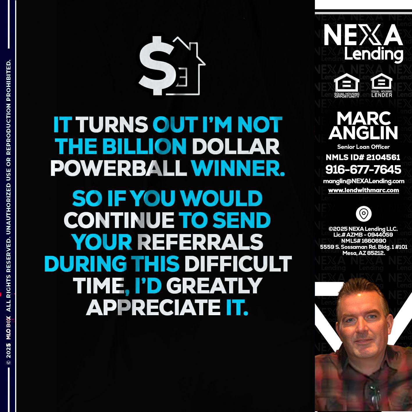 IT TURNS - Marc Anglin -Senior Loan Officer