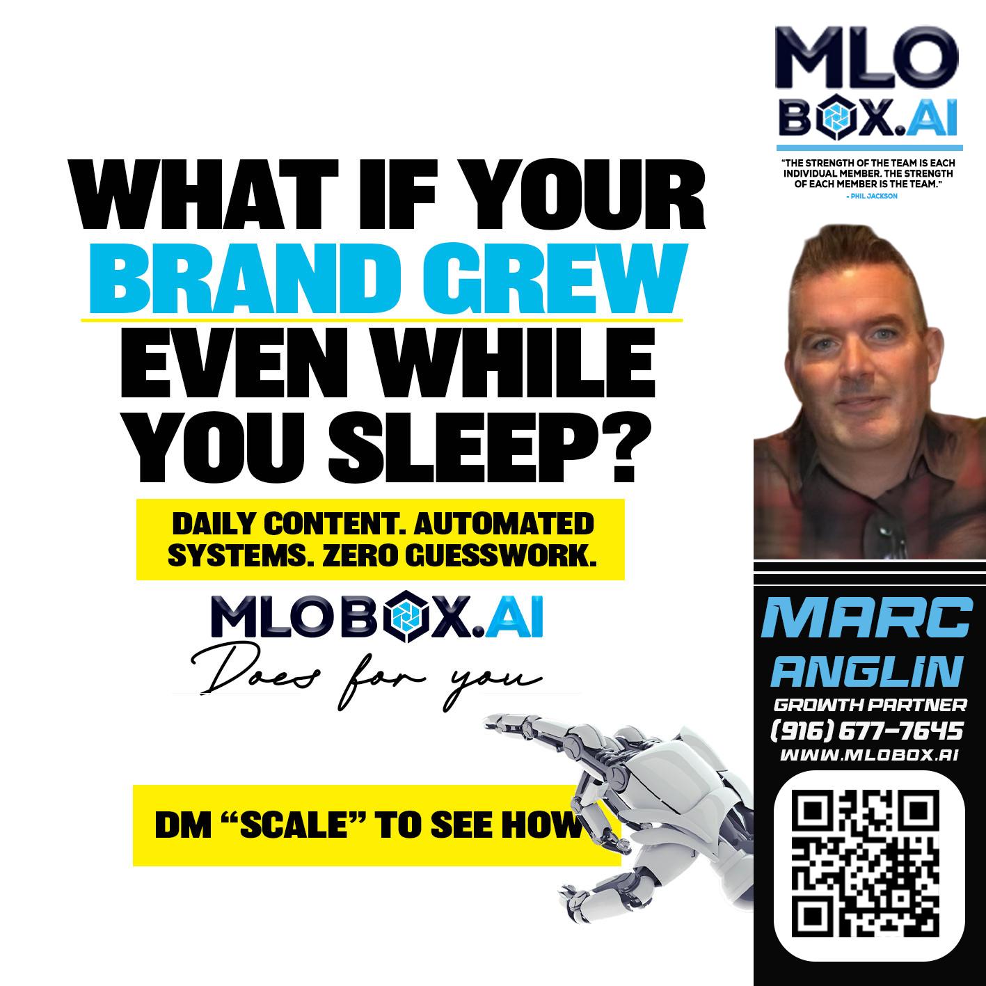 WHAT IF YOUR BRAND GREW - Marc Anglin -Senior Loan Officer
