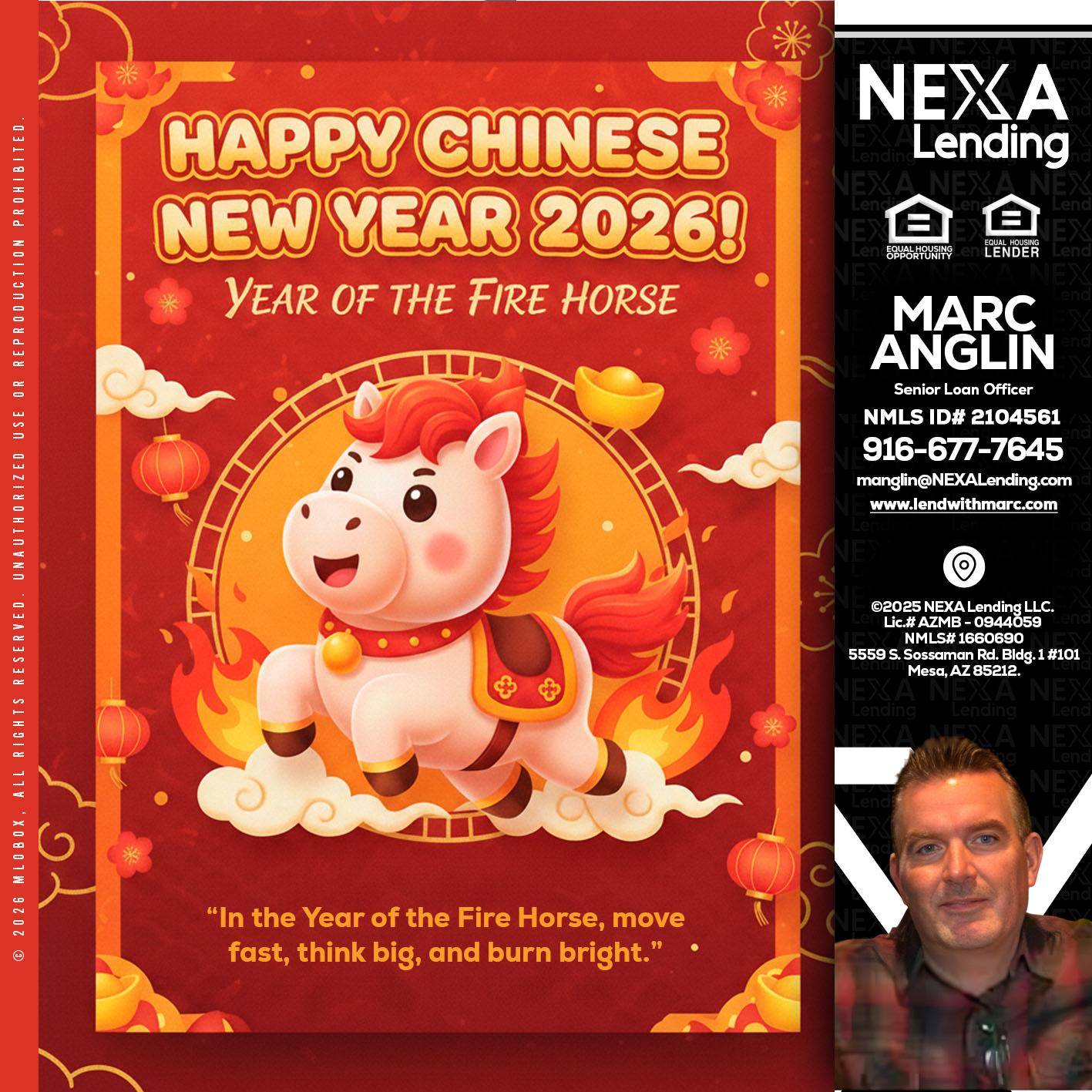 happy Chinese new year - Marc Anglin -Senior Loan Officer