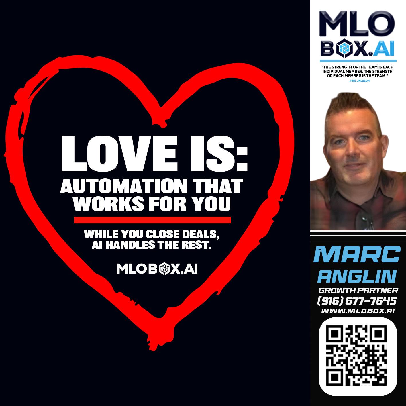love is - Marc Anglin -Senior Loan Officer